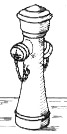 Skizze Überflurhydrant ohne Fallmantel